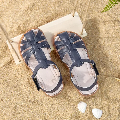 Vista 7 de Kiderence Sandalias para niñas pequeñas, zapatos de verano para niñas pequeñas