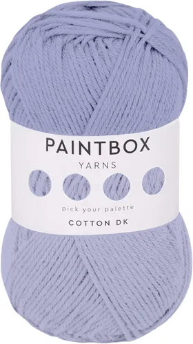 Vista 63 de Paintbox Yarns - Hilo 100% algodón DK, 1.76 onzas, 137 yardas, 410.1 ft #401 Papel blanco