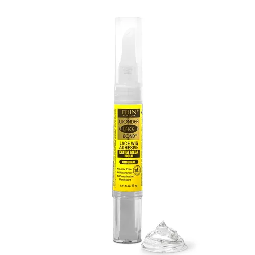 Vista 9 de EBIN NEW YORK Wonder Lace Bond - Bolígrafo de pegamento para peluca con punta de silicona, 0.14 fl oz