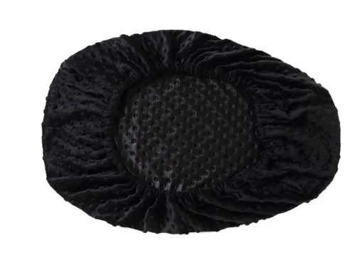 Vista 3 de Funda para cambiador, sábanas suaves para cambiador para bebé, niño y niña, funda para cambiador de pañales para almohadilla de 32"/34" x 16" Negro