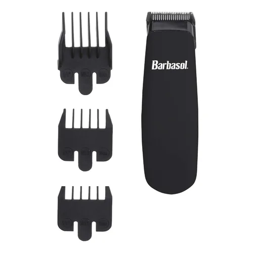 Vista 8 de Barbasol - Recortador de retoque para hombres, recortadora eléctrica compacta de precisión XTREME para barba y cabello con cuchillas de acero