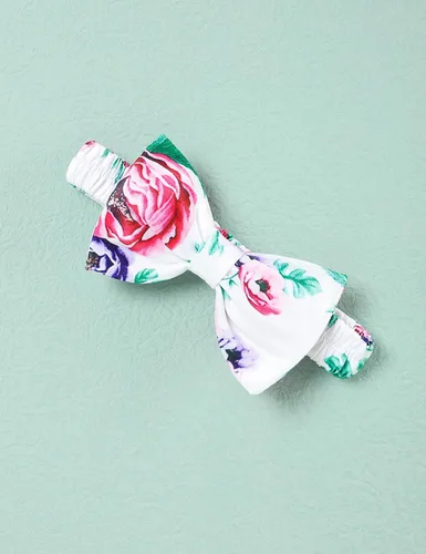 Vista 6 de Mono de manga larga con estampado floral para bebé o niña