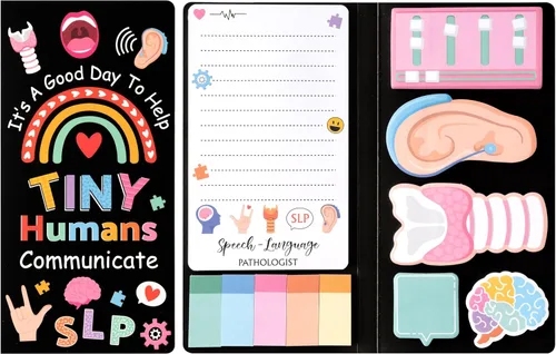 Vista 18 de B1ykin Juego de Notas Adhesivas Lindas - Bloc de Notas Autoadhesivas A+ Amazing Teacher, 550 Hojas de Páginas de Memo para Escritura, Bloc de Notas