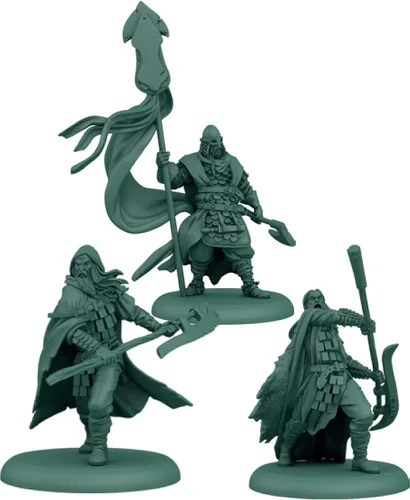 Vista 5 de CMON A Song of Ice and Fire - Juego de iniciación en miniatura de mesa de casa de juego Greyjoy – Rulers of the Iron Islands! Juego de estrategia