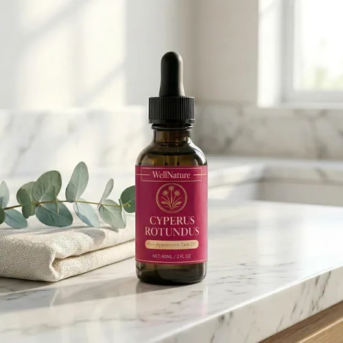 Vista 5 de Wellnature Cyperus Rotundus Oil for Hair Removal - Organic Cold-Pressed Cypress Rotundus Oil to Help Reduce the Appearance of Unwanted Hair