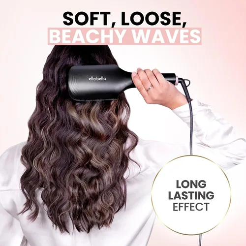 Vista 8 de ELLA BELLA® Ultimate Waver Rizador • Herramienta Rizadora • Ajustes de calor ajustables • Rizador de pelo de doble voltaje • Tecnología