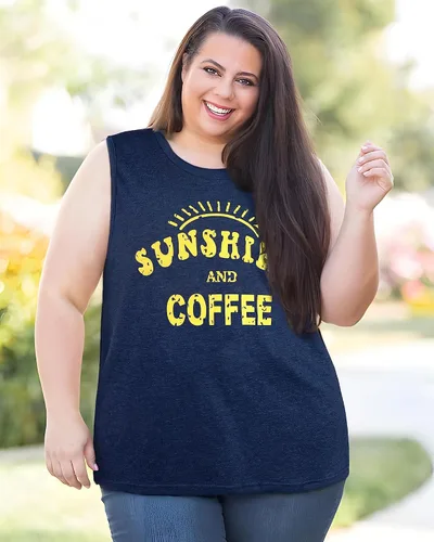 Vista 5 de Camisetas sin mangas para mujer, de verano, informales y holgadas, blusas tipo túnica