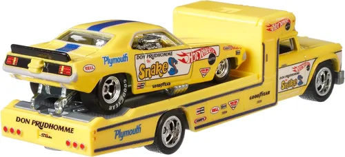 Vista 12 de Hot Wheels Equipo de transporte Retro Rig