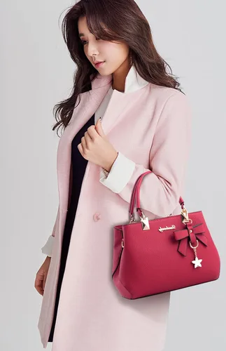 Vista 18 de Dreubea - Bolsa para mujer para usar al hombro, cruzada o como bolsa de mano, de piel sintética