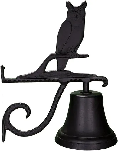 Vista 18 de Montague Metal Products Campana de fundición con oso negro