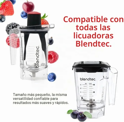 Vista 3 de Blendtec Mini paquete de tarros WildSide+ y 37oz* Twister de 46oz