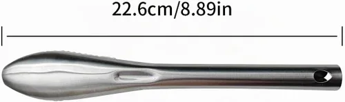 Vista 4 de Desincrustador de pescado, desincrustador de peces de acero inoxidable 304, herramienta descalcificadora de peces de dientes de sierra para cocina