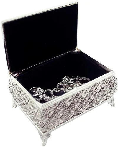 Vista 3 de Arras De Boda Set de regalo Viene con monedas 9 estilos Cajas de metal para boda ceremonia de matrimonio español