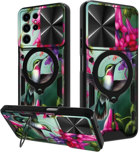 Vista 61 de Funda para Samsung Galaxy A03S de 6.5 pulgadas, funda protectora resistente con función atril giratorio de 360 grados, funda protectora resistente
