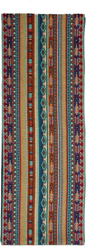 Vista 13 de Kinara Camino de mesa de caballos corriendo - Diseño nativo americano del suroeste - Patrón hermoso y único - Tejido fino de 12.25 x 72 pulgadas.