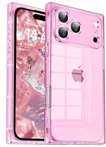 Vista 22 de Funda Tzomsze Compatible con iPhone Air Clear Funda, Protección de Cámara, Esquinas Reforzadas TPU Delgada Resistente a Golpes Funda Protectora