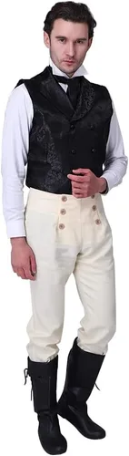 Vista 5 de Fortunehouse - Disfraz victoriano para hombre del siglo XVIII