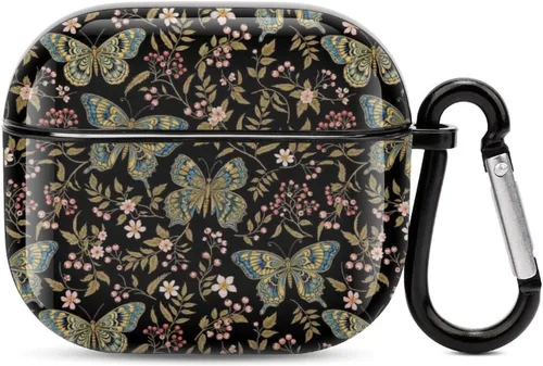 Vista 18 de Linda funda de mariquitas compatible con AirPods 3 con llavero Patrón 304.