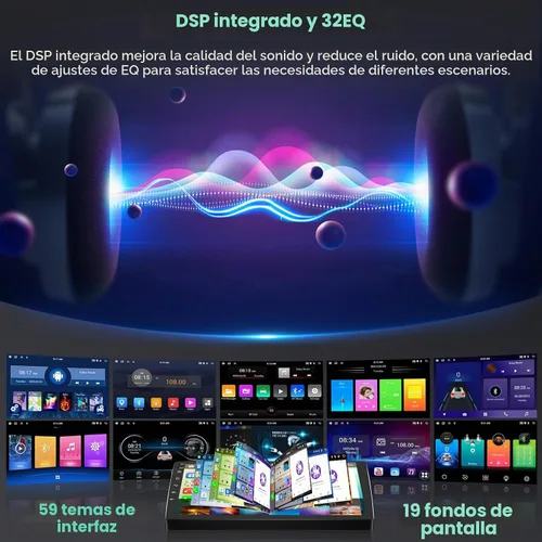 Vista 6 de 8-Core 6+128G 9 '' Android 15 Estéreo de coche para Ford F150 2009-2012