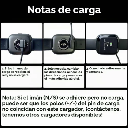 Vista 5 de Cargador de reloj inteligente de 0.157 pulgadas, cargador universal magnético fuerte, cable de carga USB para relojes inteligentes con certificación