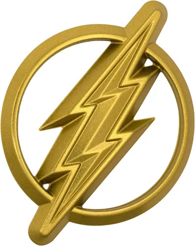 Vista 8 de Fan Emblems The Flash 3D Car Badge - Logotipo clásico (cromo)