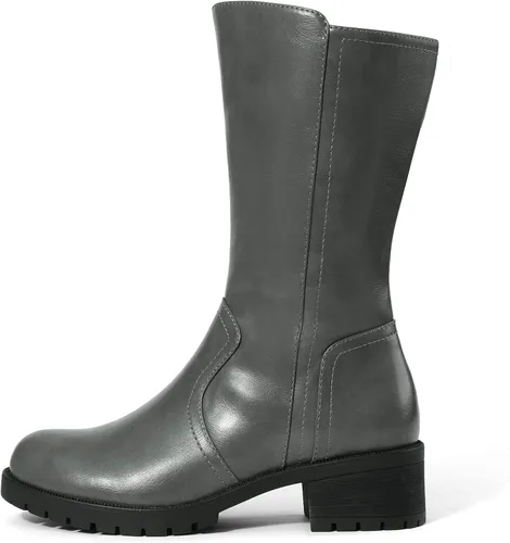 Vista 2 de DREAM PAIRS Botas de invierno para mujer de media pantorrilla