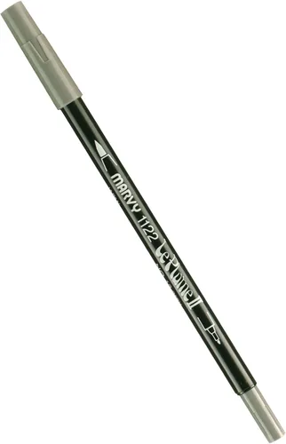 Vista 40 de Uchida 1122-C-3 Marvy Extra Fine Tip Le Plume II Rotulador de doble punta, azul