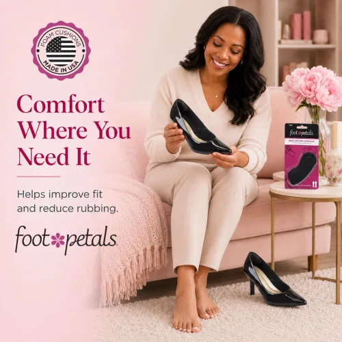 Vista 6 de Foot Petals Heavenly Heelz - Pack de 3