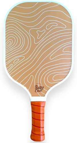 Vista 7 de Rally Club Paletas de pickleball para hombres y mujeres Núcleo compuesto de panal de fibra de carbono Ligero duradero Diseño único elegante