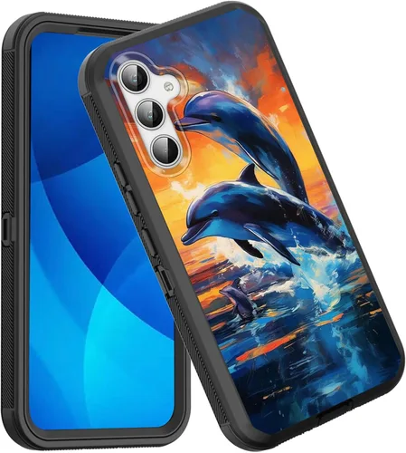 Vista 51 de Funda para Galaxy A14 5G, a prueba de golpes, 3 capas, protección de cuerpo completo, resistente, de alto impacto, para Samsung Galaxy A14 5G de 6.6