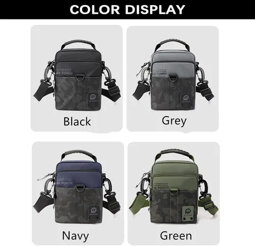 Vista 7 de Small Crossbody Bag Mini Side Shoulder Bag For Men, Women Mini Messenger Satchel Bag