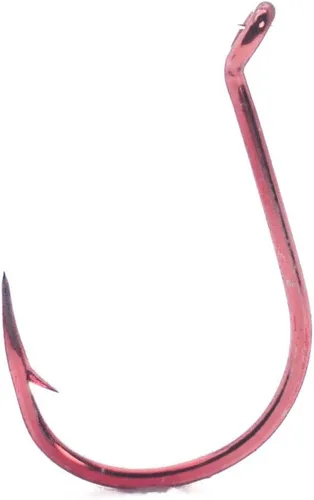 Vista 2 de Mustad Mustad Ultra Point KVD - Gancho de doble espacio ancho para disparo, color rojo