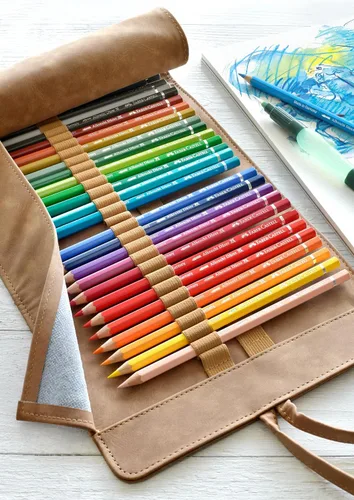 Vista 5 de Faber-Castell 117530 Albrecht Dürer, lápices de acuarela, rollo de lápiz, juego de 30