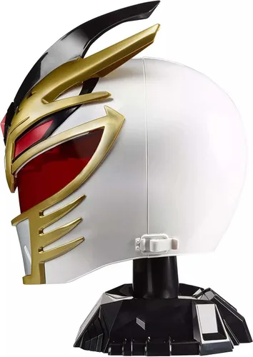 Vista 3 de Power Rangers Lightning Collection - Casco réplica prémium con soporte de exhibición (Lord Drakkon)