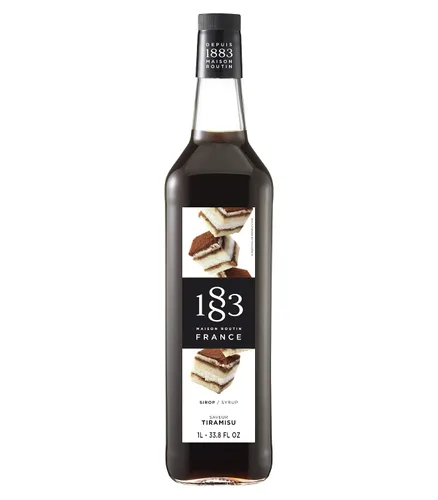 Vista 98 de 1883 Jarabe de Amaretto para bebidas, fabricado en Francia, botella de plástico de 1 litro
