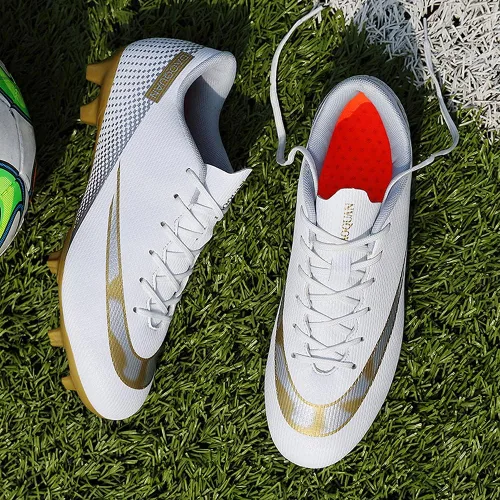 Vista 7 de Aiqzsh Zapatos deportivos de fútbol para hombre zapatos de fútbol profesionales transpirables para deportes al aire libre corrercompetencia