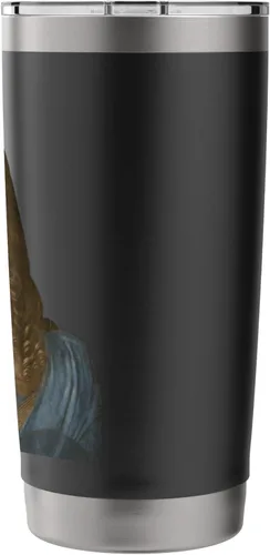 Vista 2 de Salvator Mundi by Leonardo da Vinci (1500) Stainless Steel Insulated Tumbler