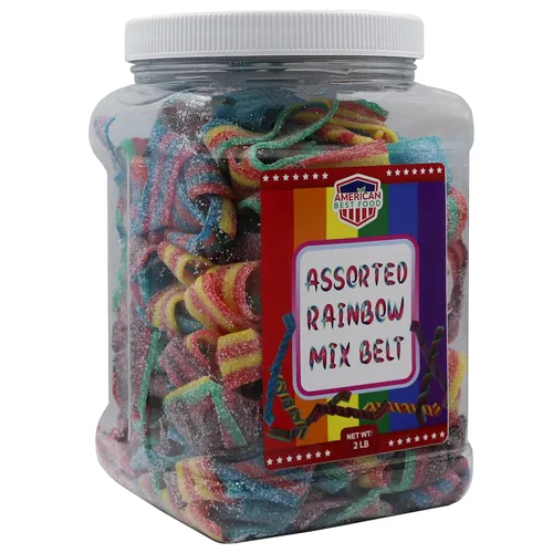 Vista 6 de Gomitas arcoíris de colores surtidos, tarro (3 lb) (oso surtido)