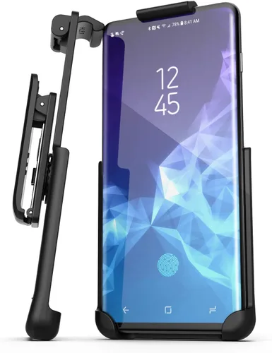 Vista 2 de Encased Funda con clip para cinturón para Galaxy S10 Plus (serie ClipMate) con funda giratoria para teléfono Samsung S10+ (versión 2019)