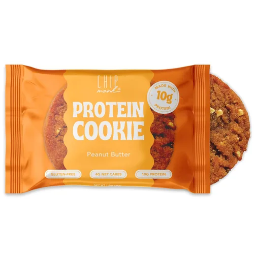 Vista 10 de ChipMonk Galletas para hornear, nueces con chispas de chocolate y nueces altas en proteínas, aperitivos de gimnasio aptos para dietas bajas
