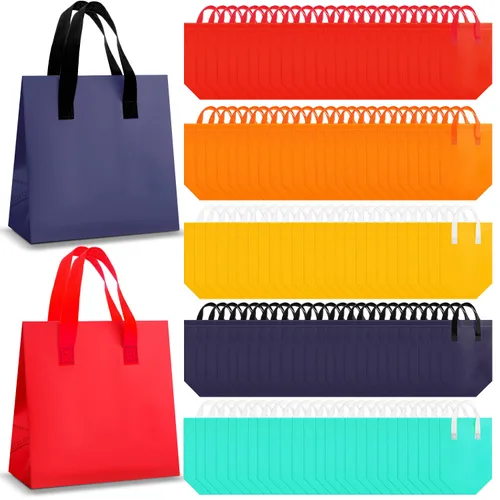 Vista 12 de Kacctyen 100 bolsas aisladas para llevar a granel de 9.5 x 6 x 9.5 pulgadas, bolsa de alimentos con aislamiento térmico para café, té con leche Negro