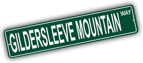 Vista 58 de Ohio Mountains Pick Your Mountain Compatible/repuesto para Acme Hill United States Mountain aluminio metal metal metal estilo letrero de calle