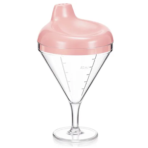 Vista 17 de Irenare 1 Pieza Taza Sippy de Vino para Bebé Copa de Plástico Copa Goblet Sin Derrames Vaso de Vino para Bebé Copa Sippy Goblet para Bebé Taza