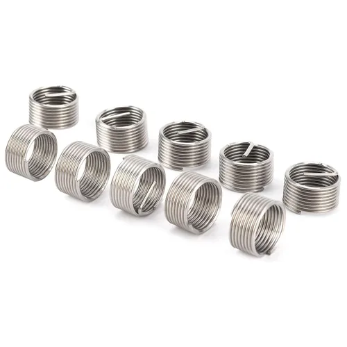Vista 9 de Kit de inserción de reparación de rosca de acero inoxidable, M16 x 1.5 x 1D, surtido de hélices de hilo de alambre, paquete de 10
