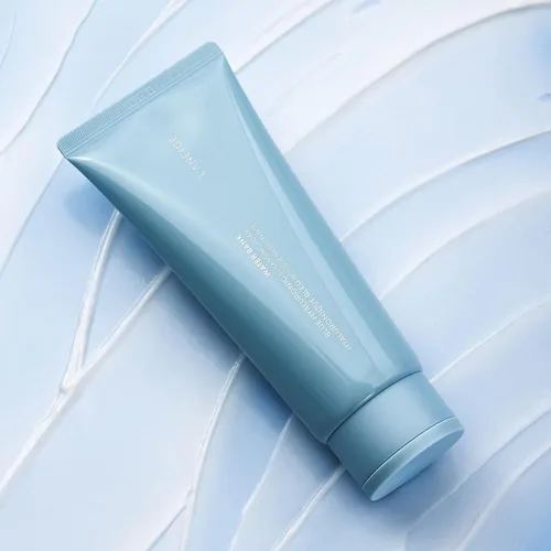 Vista 2 de LANEIGE Espuma limpiadora de banco de agua: lavado facial hidratante y removedor de maquillaje con ácido hialurónico y enzima de papaína para una