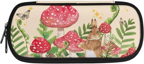 Vista 16 de DISNIMO Estuche organizador de lápices de caballo negro de gran capacidad para niñas, adultos, mujeres, axolotl con cremallera, estuche estético