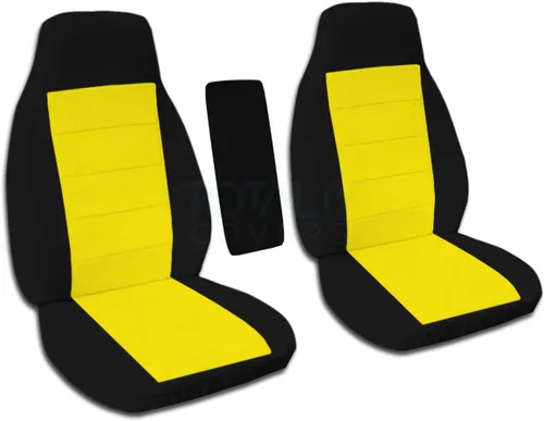 Vista 25 de Totally Covers Compatible con Ford Ranger 1998-2003/Mazda Serie B 1998-2000 de dos tonos con funda de reposabrazos central: negro y azul