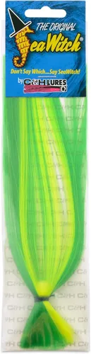 Vista 74 de C&H Lures Señuelos de Pesca Sea Witch - Originales Desde 1959, Faldas de Nylon Revelan Cabeza con Peso, 15 Colores, 8 Pesos de Cabeza, Señuelo