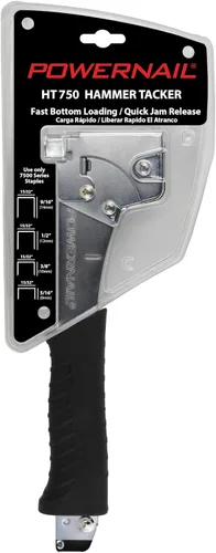 Vista 5 de Powernail HT750 - Grapadora de martillo resistente calibre 19 de 15/32 pulgadas