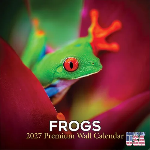 Vista 125 de Calendario de grises africanos 2025 2026 – Planificador mensual de pared de aves africanas – 12 x 18 pulgadas (abierto), calendario de pared